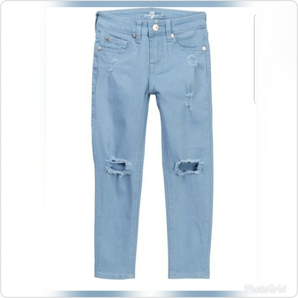 7 for all mankind big girl ankle skinny jeans - Picture 1 of 1